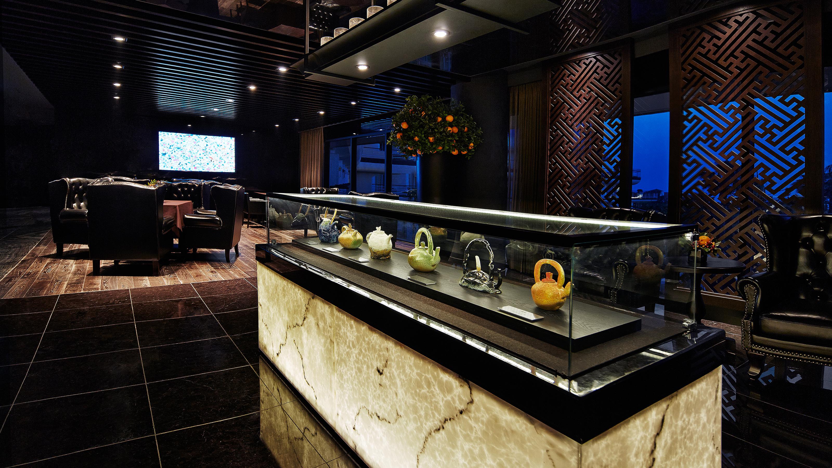 Kensington Jeju Hotel Экстерьер фото The interior of the restaurant