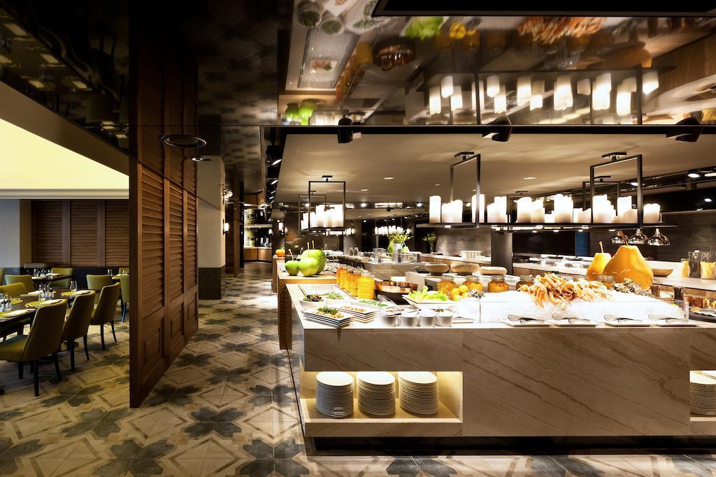 Kensington Jeju Hotel Экстерьер фото The buffet at the restaurant